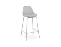 BS02530GR 5420072063966 Tabouret snack mi-hauteur COOKIE MINI gris style industriel
