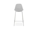 Tabouret snack mi-hauteur COOKIE MINI gris style industriel