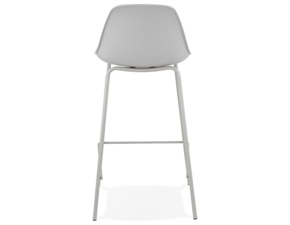 Tabouret snack mi-hauteur COOKIE MINI gris style industriel
