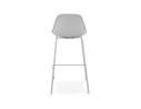 Tabouret snack mi-hauteur COOKIE MINI gris style industriel