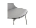Tabouret snack mi-hauteur COOKIE MINI gris style industriel