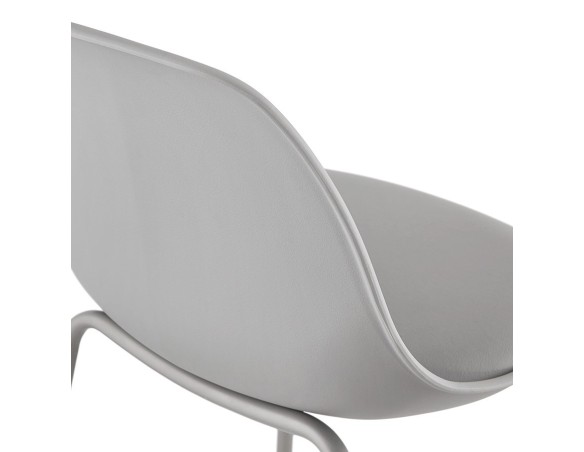Tabouret snack mi-hauteur COOKIE MINI gris style industriel
