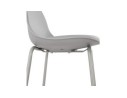 Tabouret snack mi-hauteur COOKIE MINI gris style industriel