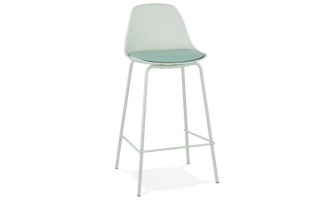 BS03470LE 5420072088624 Tabouret snack mi-hauteur COOKIE MINI vert clair style industriel