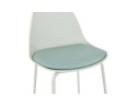 Tabouret snack mi-hauteur COOKIE MINI vert clair style industriel