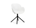 AC04340WHBL 5404028348963 Chaise avec accoudoirs APODIS blanche en matière plastique