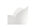 Chaise avec accoudoirs APODIS blanche en matière plastique