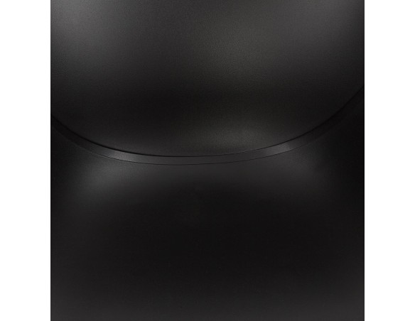 Chaise avec accoudoirs APODIS noire en matière plastique