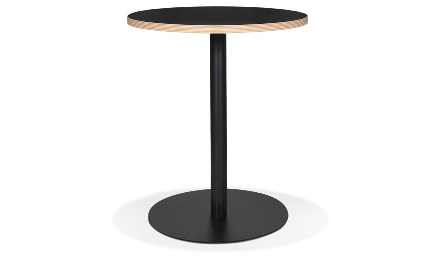 DT02370BLBL 5404028306802 Petite table bistrot ronde YOGI noire - à̃ 60 cm DT02370BLBL 5404028306802 Petite table bistrot ronde YOGI noire - à̃ 60 cm