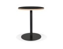 DT02370BLBL 5404028306802 Petite table bistrot ronde YOGI noire - à̃ 60 cm