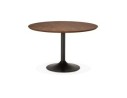 DT00470WA 5420072039350 Table à diner/de bureau ronde CHEF en bois finition Noyer - à̃ 120 cm