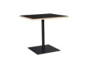 DT01860BLBL 5420072093949 Table carrée FUSION SQUARE noire - 80x80 cm