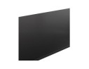 Bureau droit design BAKUS en bois et métal noir - 160x80 cm