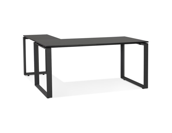 OT01700BLBL 5404028323878 Bureau dangle design BAKUS en bois et métal noir - 160 cm
