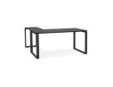 OT01700BLBL 5404028323878 Bureau dangle design BAKUS en bois et métal noir - 160 cm