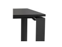 Bureau d'angle design BAKUS en bois et métal noir - 160 cm