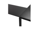 Bureau d'angle design BAKUS en bois et métal noir - 160 cm
