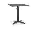 DT03350BLBL 5404028341681 Table de terrasse pliable NOCTALI carrée noire - 68x68 cm