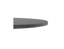 Table de terrasse pliable NOCTALI ronde noire - à 68 cm