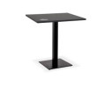 DT03370BLBL 5404028342992 Petite table à diner MUFFIN carrée noire intérieur/extérieur - 68x68 cm