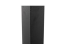Petite table à diner MUFFIN carrée noire intérieur/extérieur - 68x68 cm