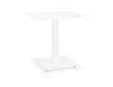 DT03400WHWH 5404028343050 Petite table à diner MUFFIN carrée blanche intérieur/extérieur - 68x68 cm