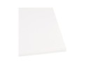 Petite table à diner MUFFIN carrée blanche intérieur/extérieur - 68x68 cm
