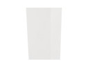 Petite table à diner MUFFIN carrée blanche intérieur/extérieur - 68x68 cm
