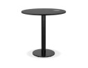 DT03420BLBL 5404028343098 Petite table à diner LUCETTE ronde en bois et fonte noire - à̃ 68 cm