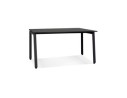 OT01960BLBL 5404028338377 Table de réunion / bureau bench AMADEUS SQUARE noir - 140x140 cm