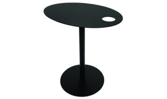 OT02180NAWH 5404028350386 Table dappoint ovale MASA en métal noir