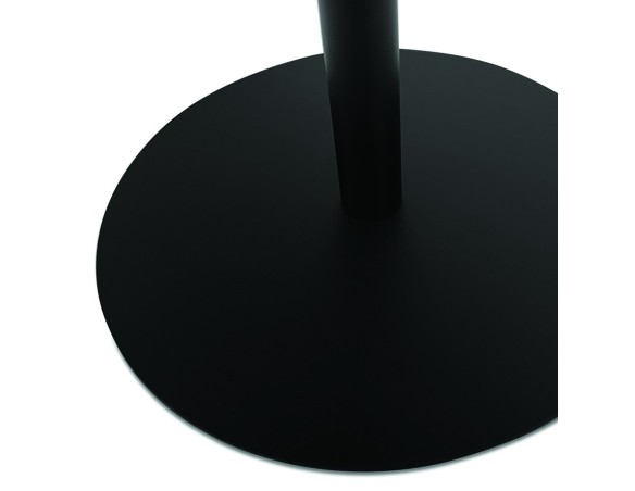 Table dappoint ovale MASA en métal noir
