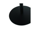 Table dappoint ovale MASA en métal noir