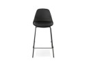 Tabouret snack mi-hauteur COOKIE MINI noir style industriel