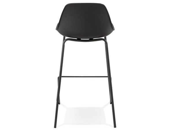 Tabouret snack mi-hauteur COOKIE MINI noir style industriel
