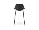 Tabouret snack mi-hauteur COOKIE MINI noir style industriel