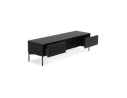Meuble TV design MOVIE en bois noir