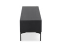 Meuble TV design MOVIE en bois noir