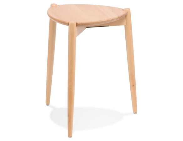 LS01270NA 5404028343449 Tabouret bas empilable PINTADO en bois naturel