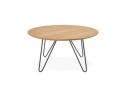 Table basse design PLUTO en bois finition naturelle