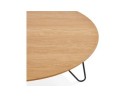 Table basse design PLUTO en bois finition naturelle