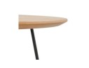 Table basse design PLUTO en bois finition naturelle