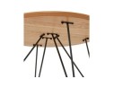 Table basse design PLUTO en bois finition naturelle