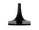 Table basse de salon ronde BUSTER MINI en bois et métal noir - 90 cm