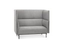 SO06350LG 5404028308585 Canapé acoustique 2 places VISAVI avec haut dossier en tissu gris clair