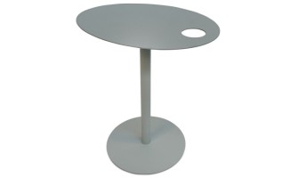 SO06350LG 5404028350423 Table dappoint ovale MASA en métal gris