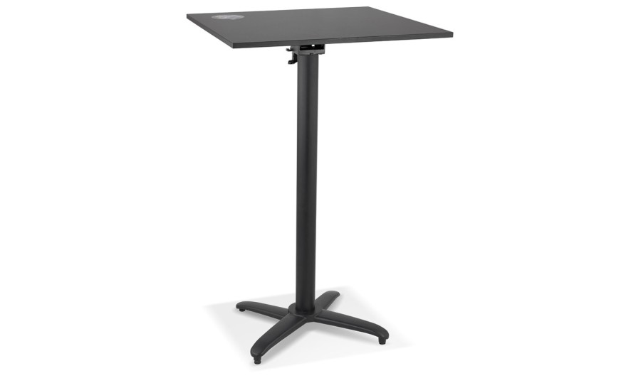 BT01270BLBL 5404028341568 Table haute pliable PENUMBRA carrée noire - 68x68 cm BT01270BLBL 5404028341568 Table haute pliable PENUMBRA carrée noire - 68x68 cm