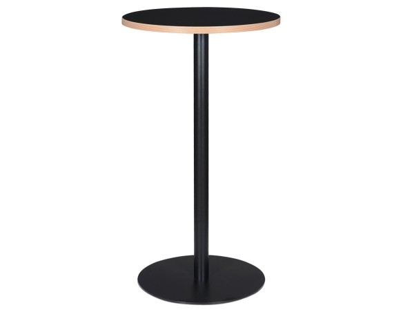 BT00850BLBL 5420072093727 Mange-debout rond POLLUX ROUND noir - à̃ 60 cm