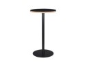BT00850BLBL 5420072093727 Mange-debout rond POLLUX ROUND noir - à̃ 60 cm