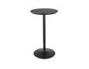 BT01090BLBL 5404028319871 Table haute ronde TAMAGO en bois et métal noir - à̃ 60 cm